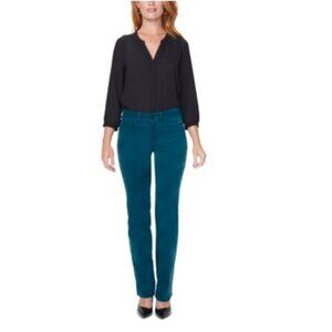 Nydj Marilyn Straight Leg Corduroy Pants